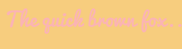 Image with Font Color FBB4B4 and Background Color F7CD7E